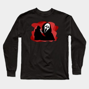 Ghostface Popart Long Sleeve T-Shirt